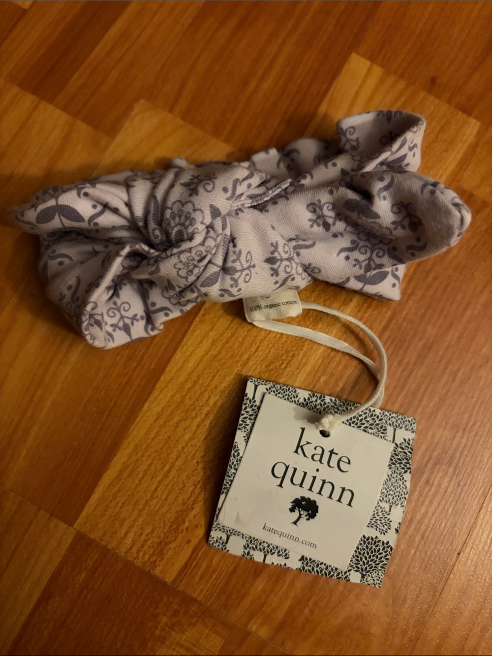 kate quinn Lavender Floral Knot Infant Baby Girl Headband New with Tags
